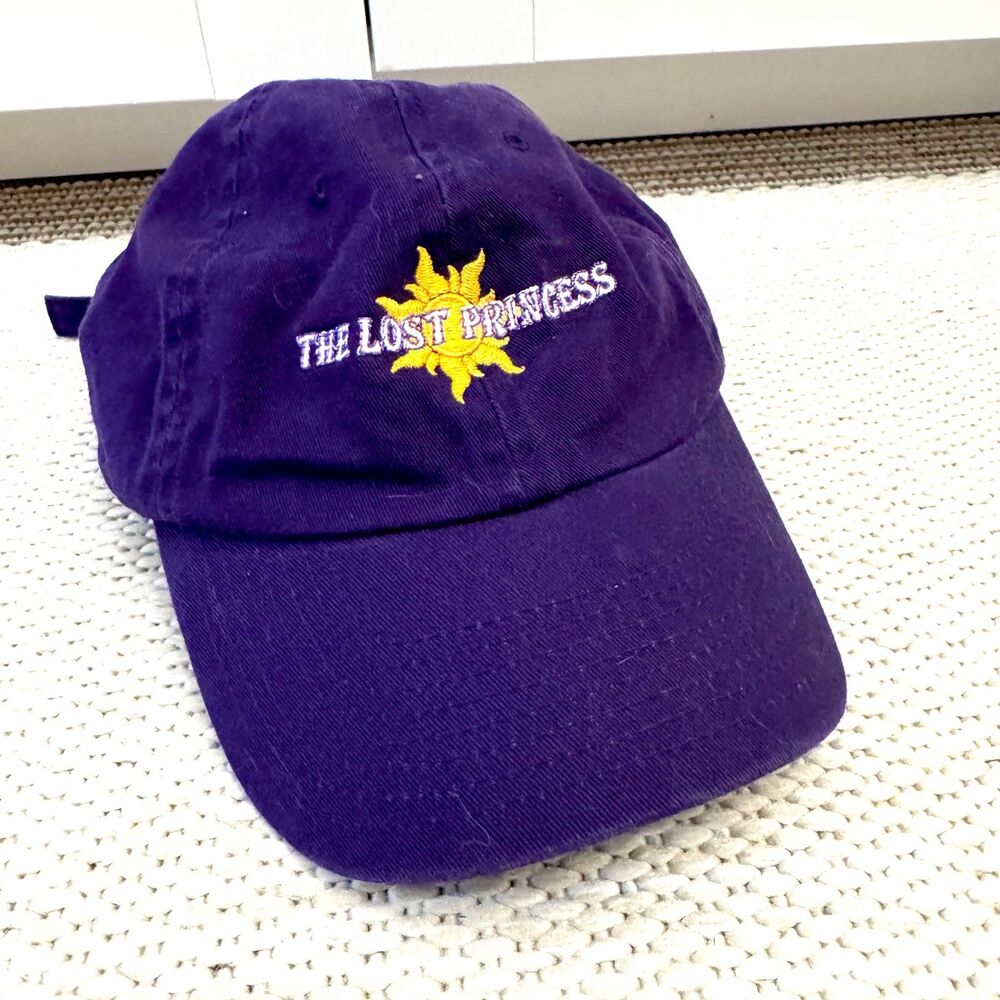 Rapunzel Inspired “The Lost Princess” Purple Dad Hat Disney Tangled Sun Cap - Picture 4 of 4
